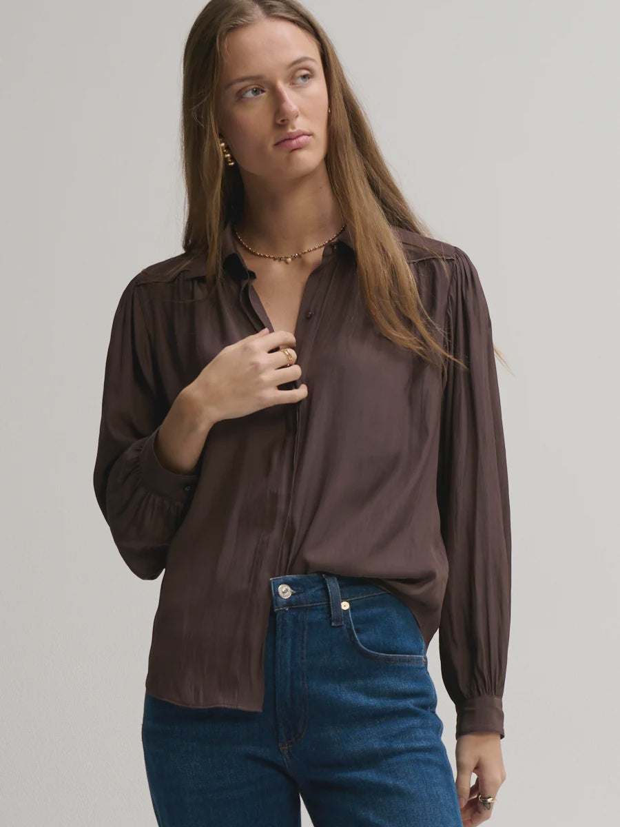 ISLA BUTTON DOWN BLOUSE