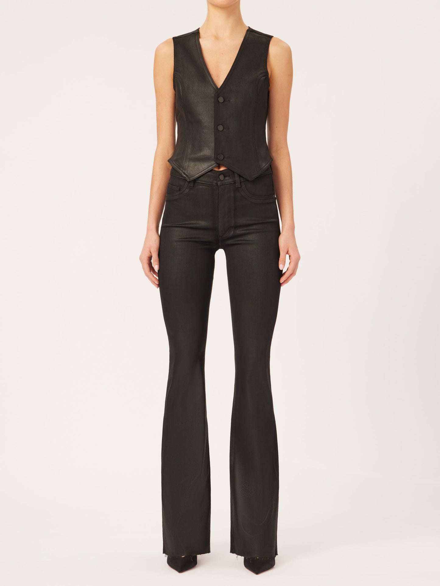 bridget bootcut coated