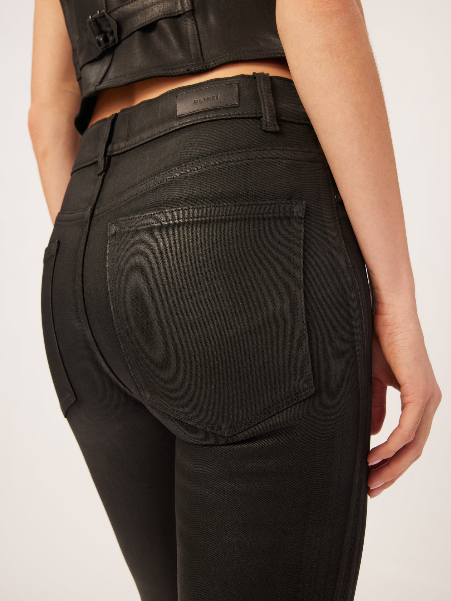 bridget bootcut coated