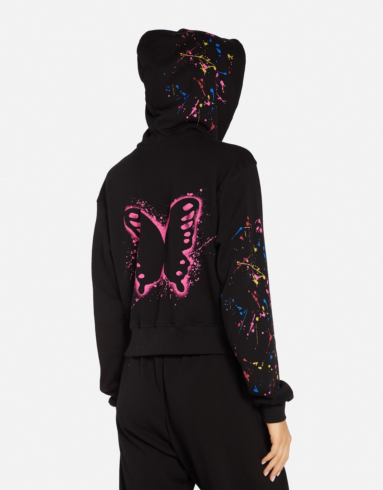 LACHELLE SPLATTER HOODIE