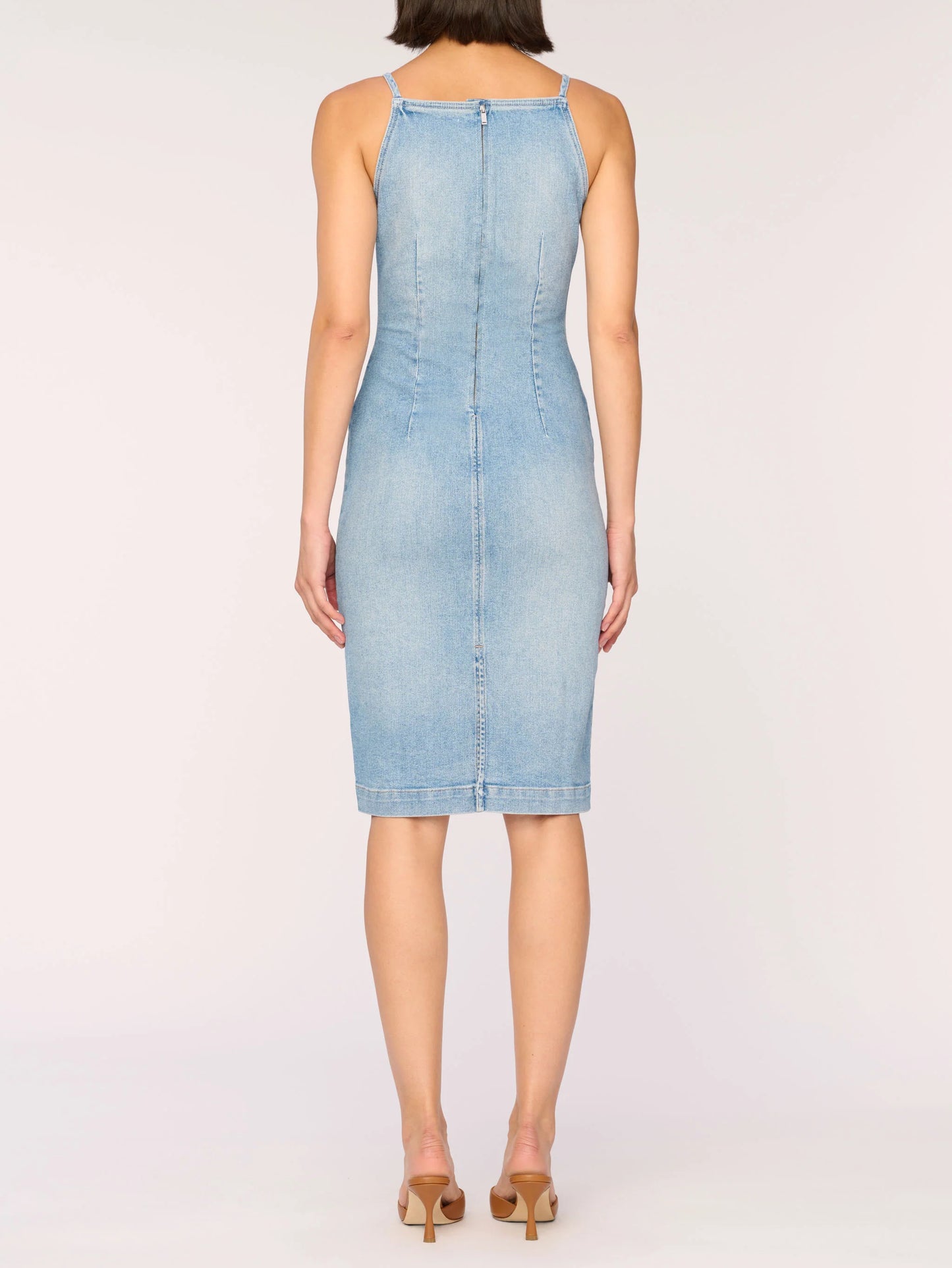 ESME DRESS: APRON MIDI