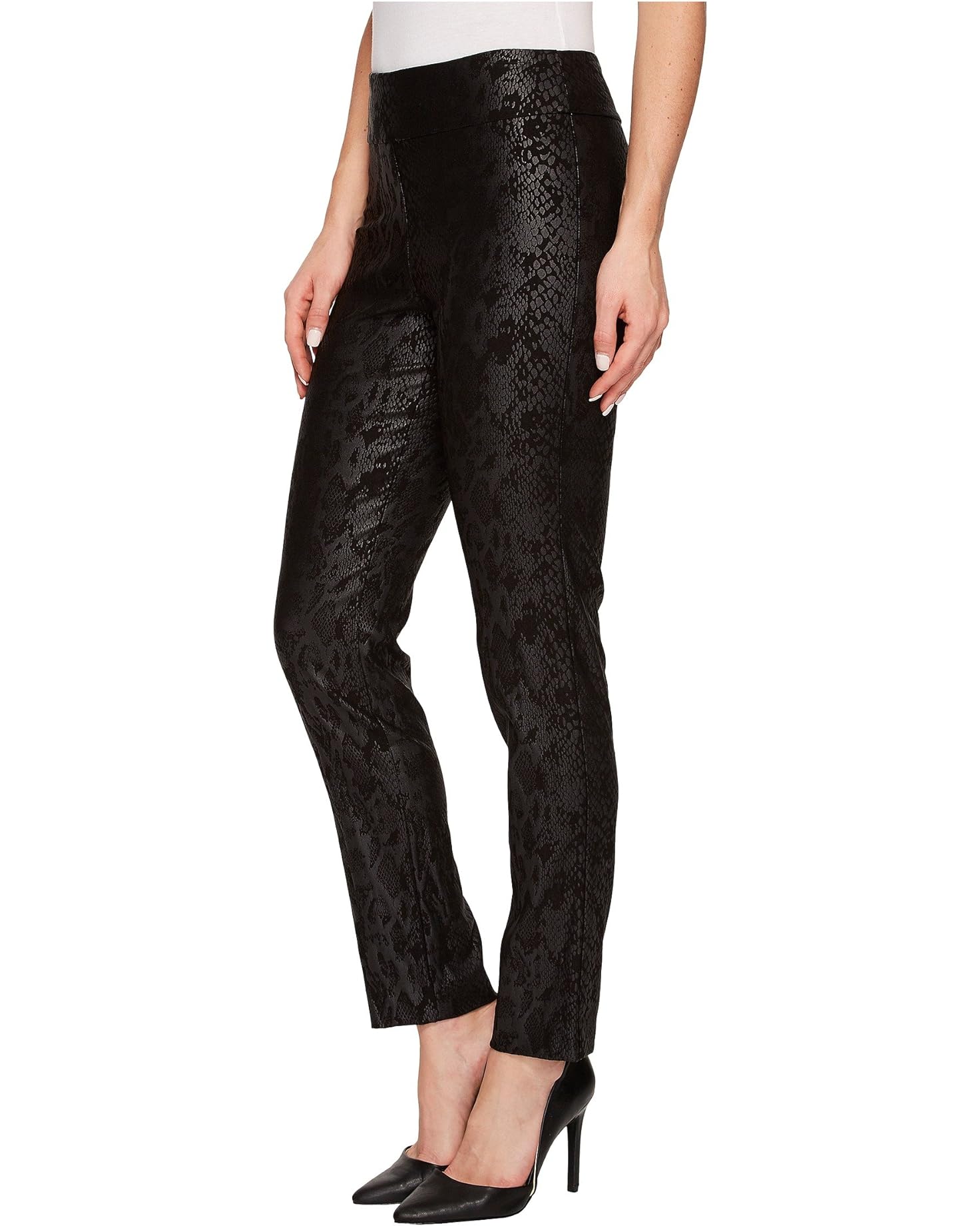 black python nomi pant