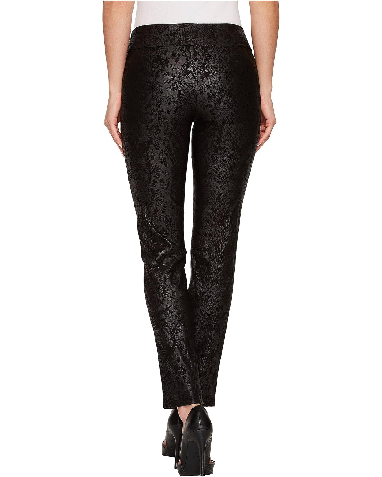 black python nomi pant