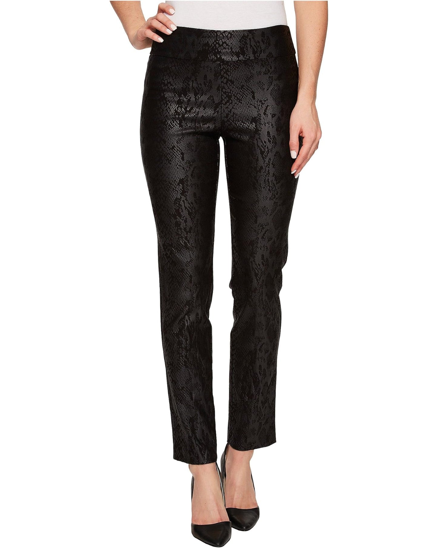 black python nomi pant