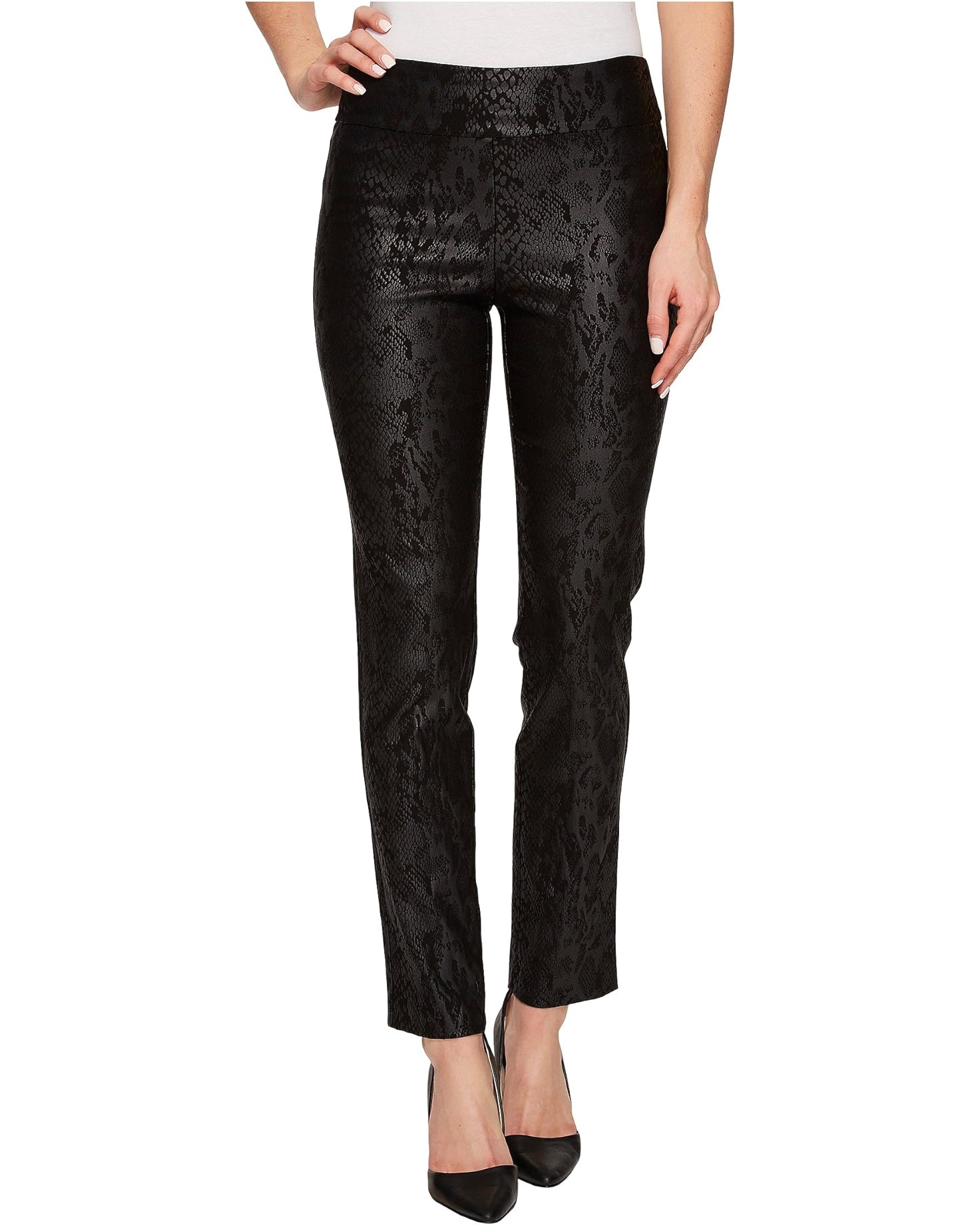 black python nomi pant