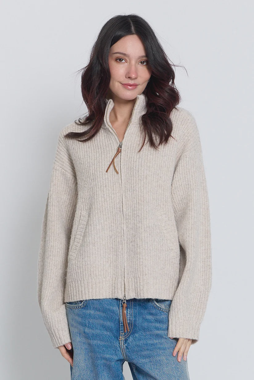 VESPER OVERSIZED CHUNKY DOUBLE FULL ZIP