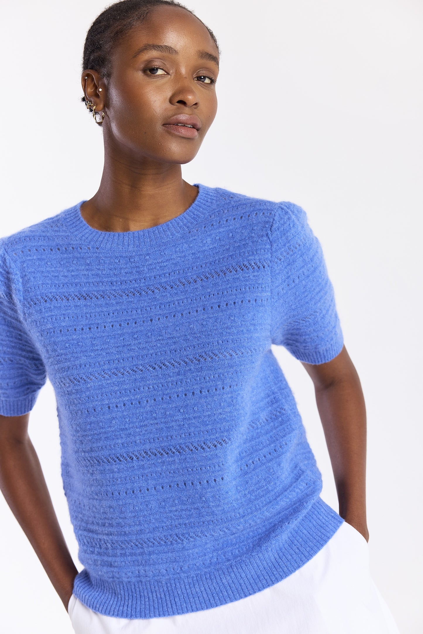 TEXTURED TAYLOR TEE