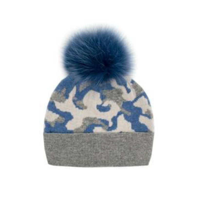 CAMO HAT W/ FOX