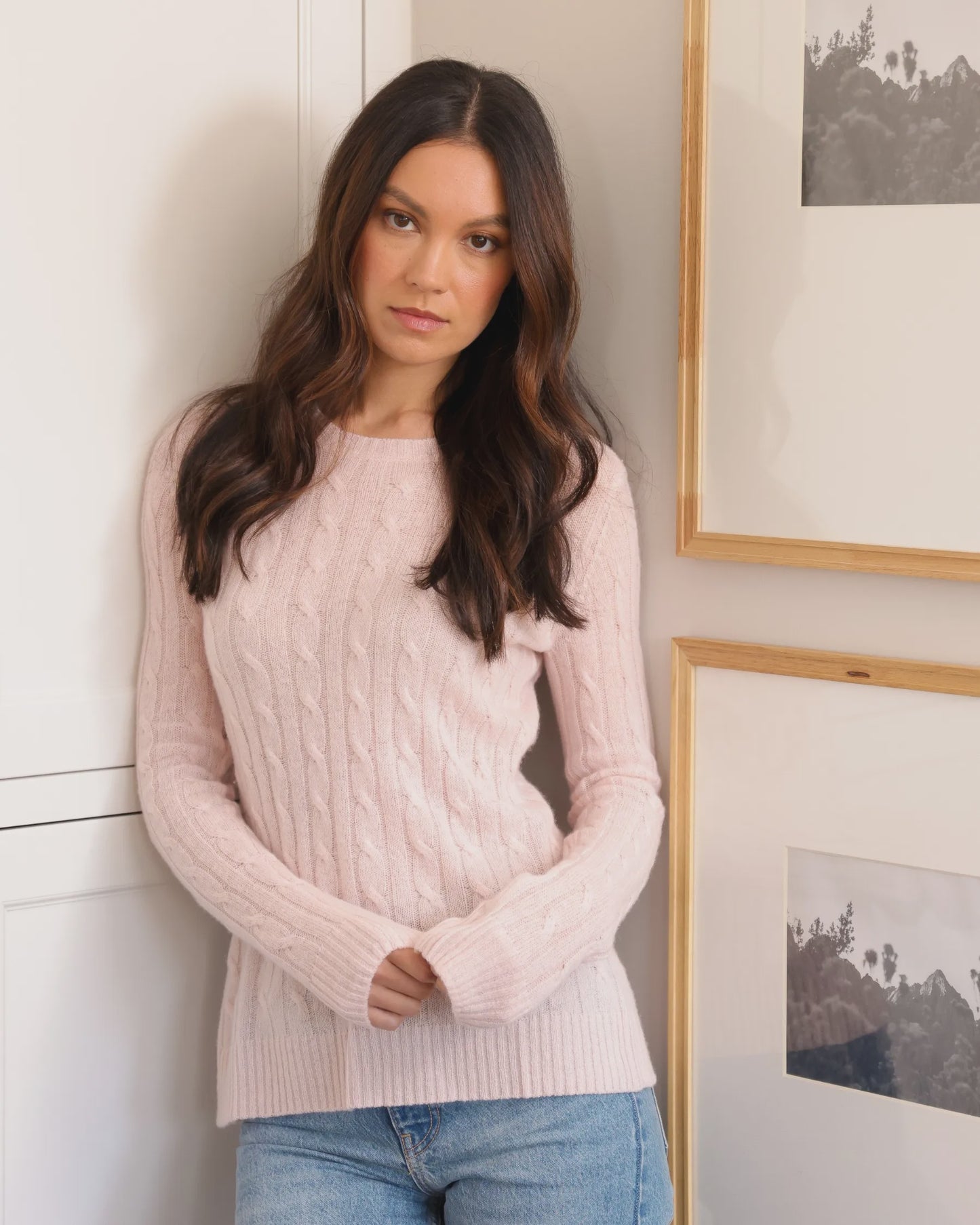 BREEZY CABLE PULLOVER