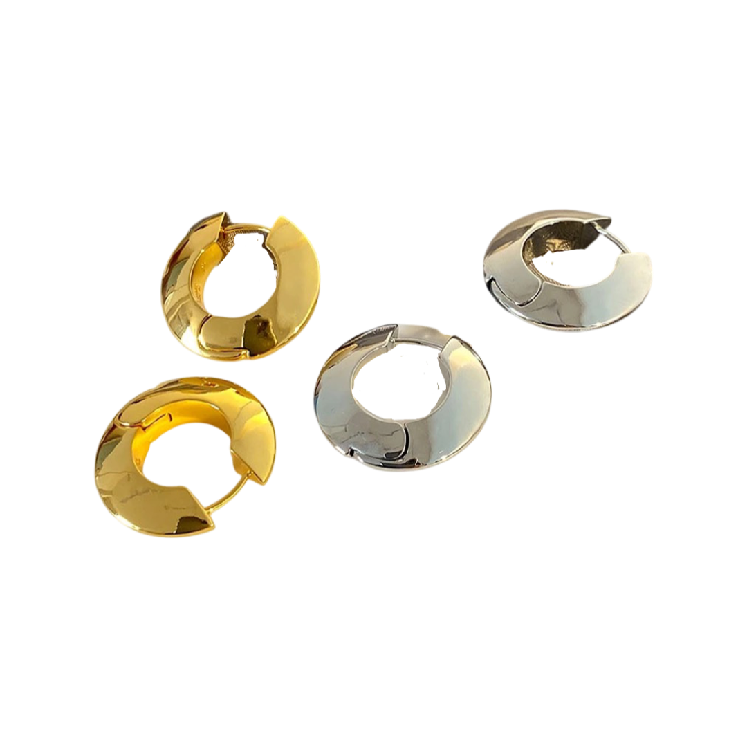 Flat Hoop Earring