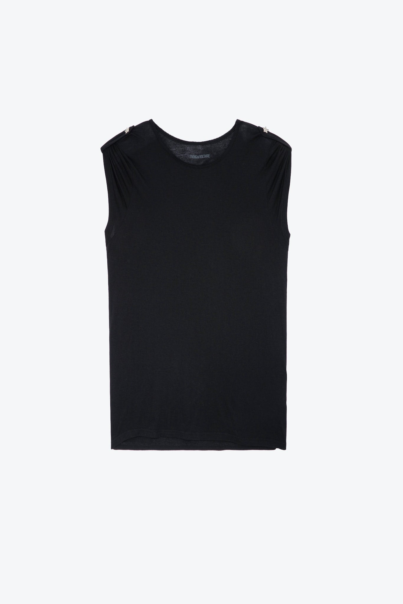 WASSA DIAMANTÉ T-SHIRT - NOIR