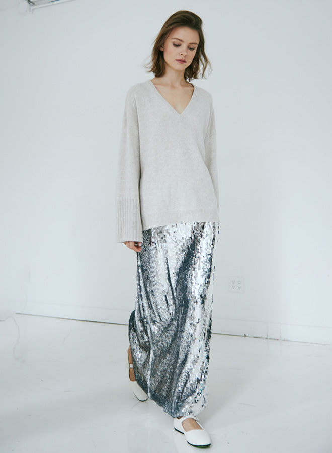 RELAXED V WITH SIDE SLITS - MOJAVE