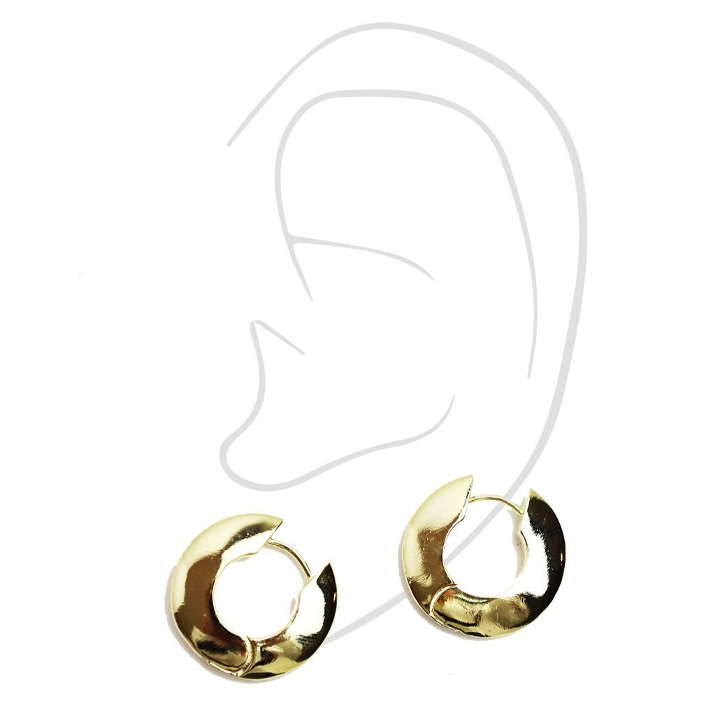 Flat Hoop Earring