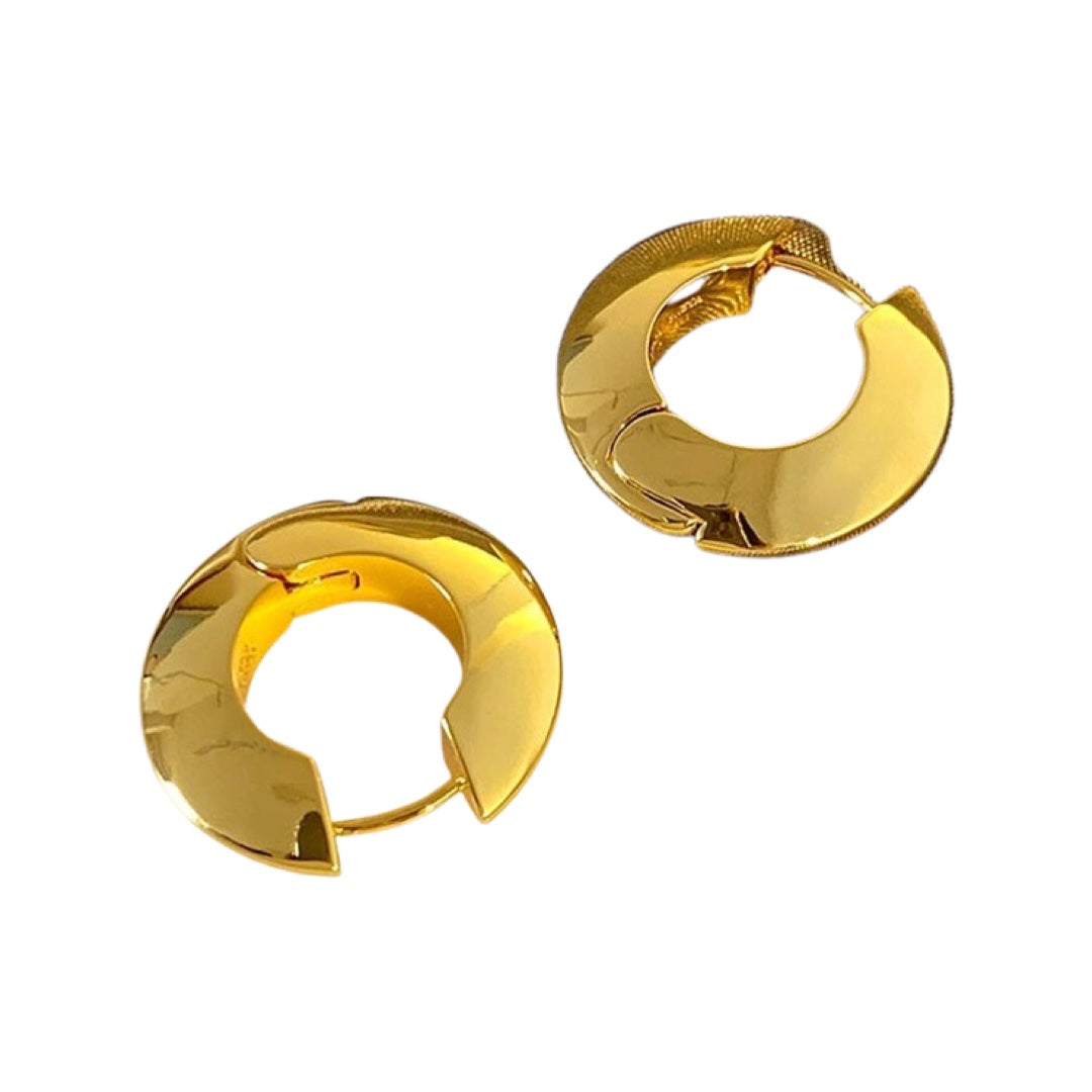 Flat Hoop Earring