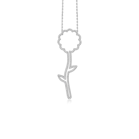 EVA OPEN DAISY NECKLACE