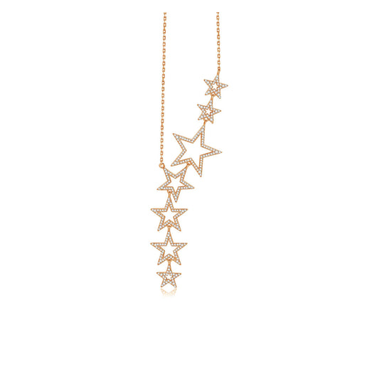 JAGGER FLOATING OPEN STAR NECKLACE