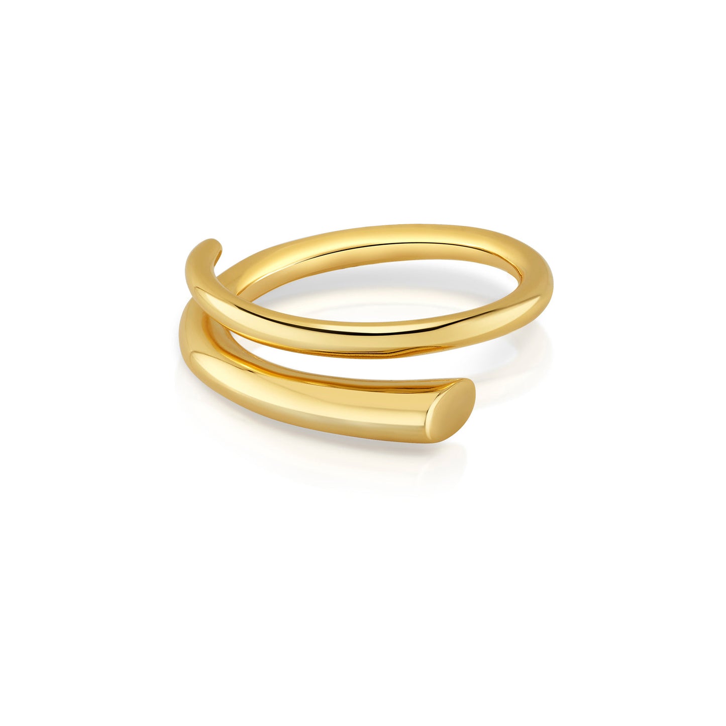 OPEN WRAP RING, GOLD