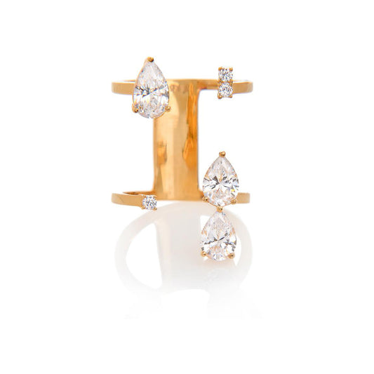 sei ring, rose gold