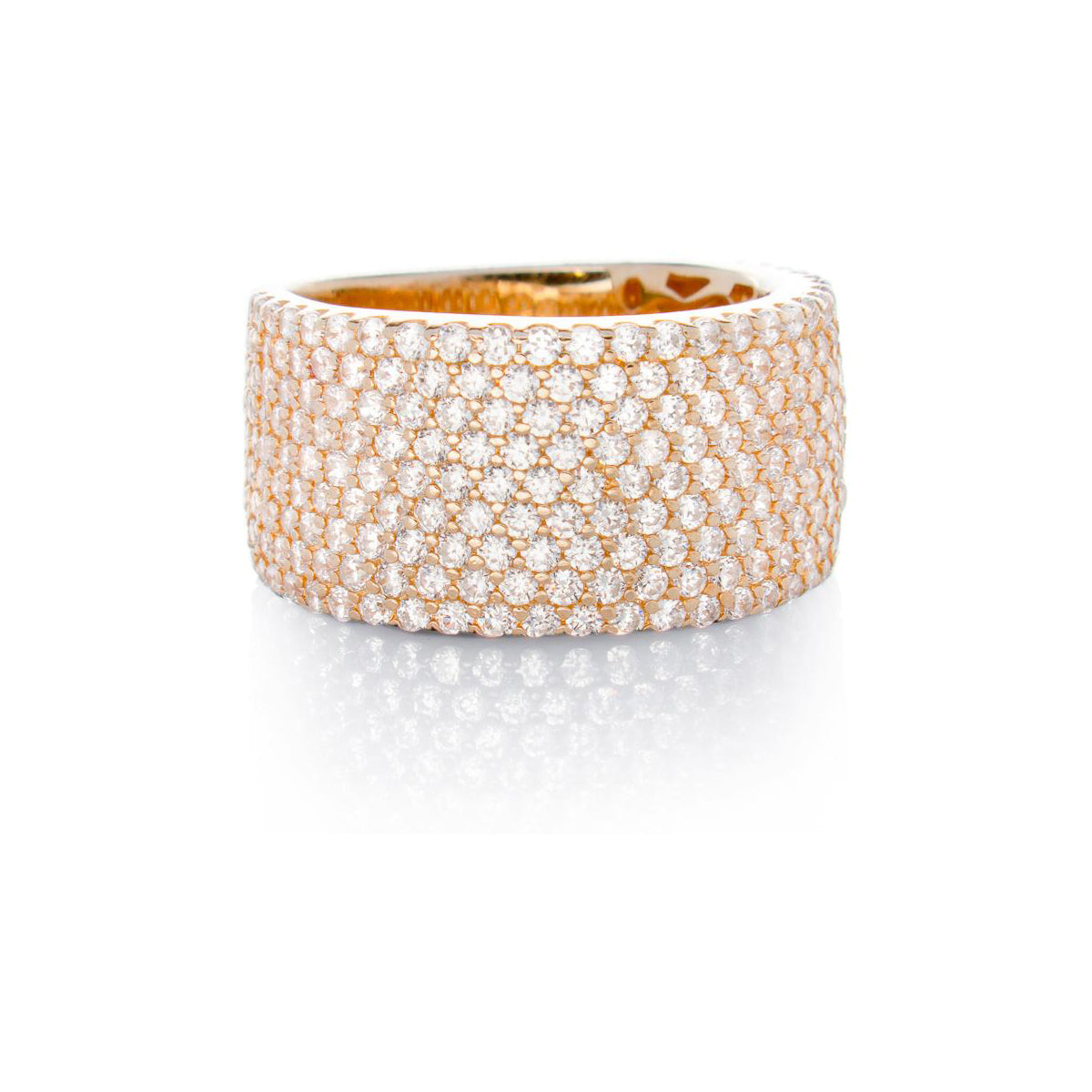 WIDE BAND, ROSE GOLD