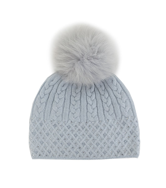 CABLE SPARKLE HAT