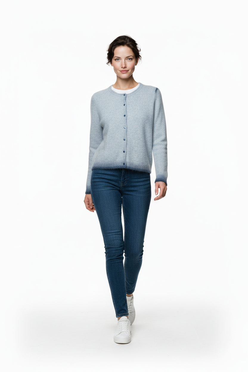 SMUDGE TIP CARDIGAN