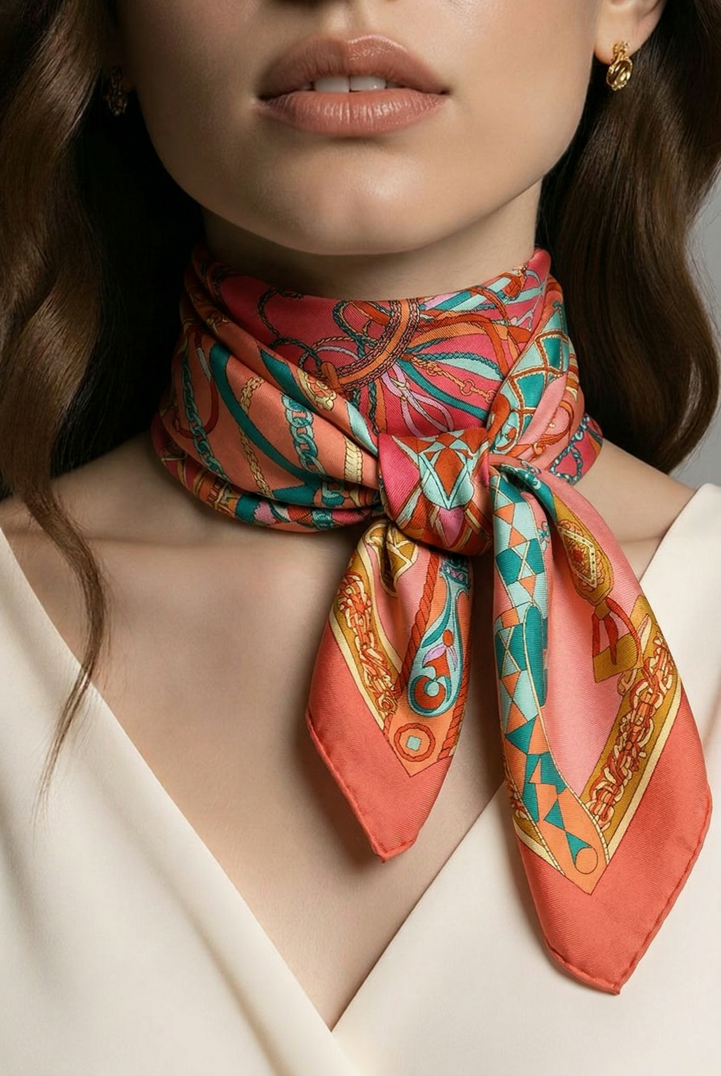 SILK SCARF 53"X53"