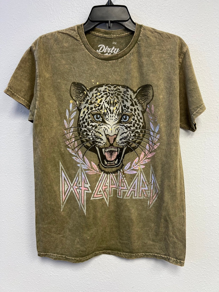 DEF LEPPARD FOIL TEE