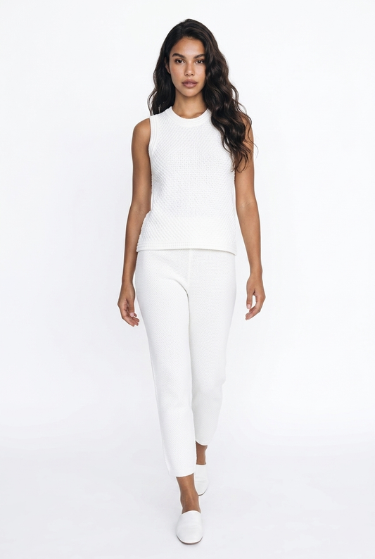 TEXTURE STITCH TANK