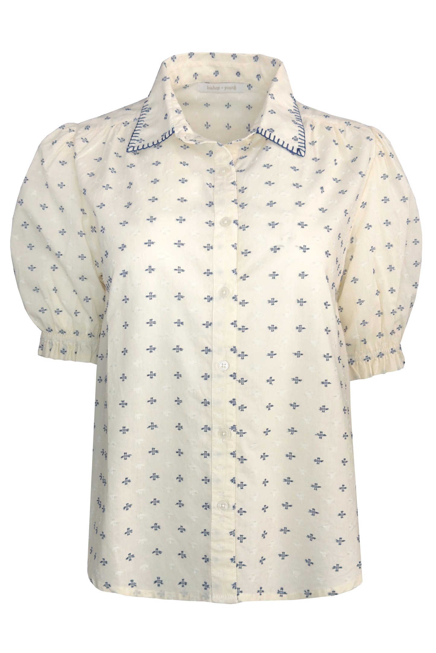 LISBON WHIPSTITCH BLOUSE