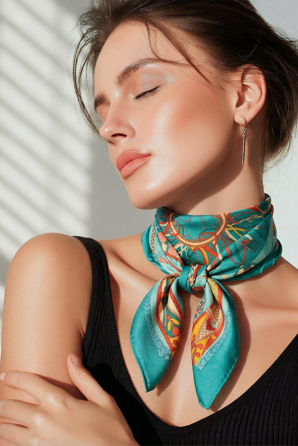 SILK SCARF 53"X53"