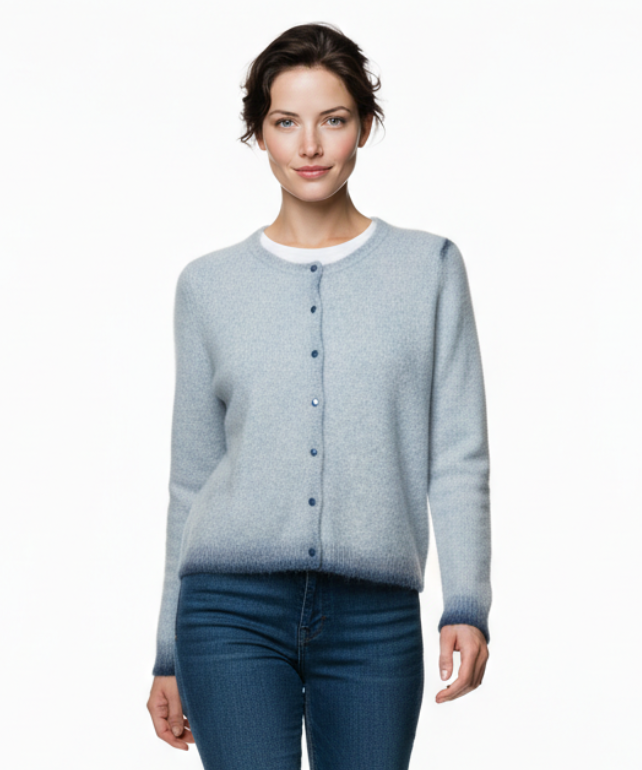 SMUDGE TIP CARDIGAN
