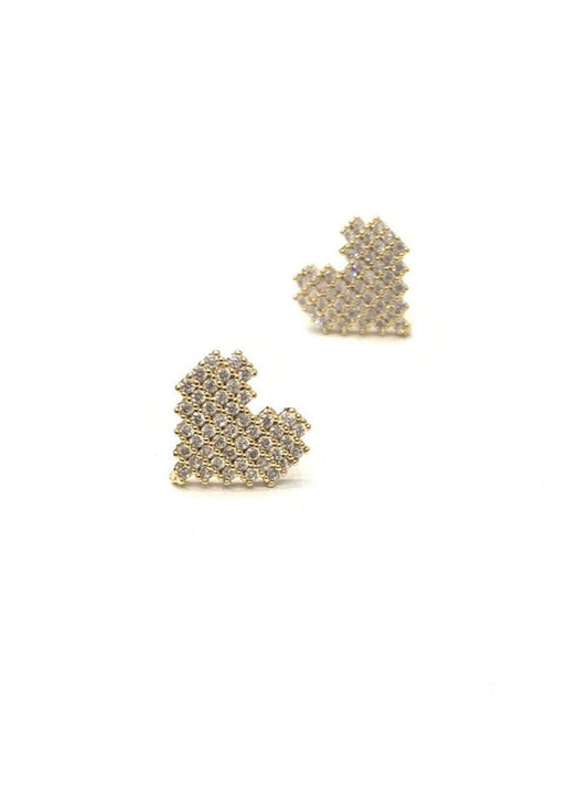 AMI HEART STUD