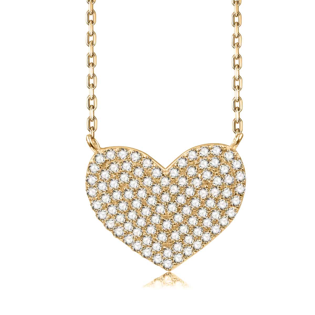 abby heart necklace