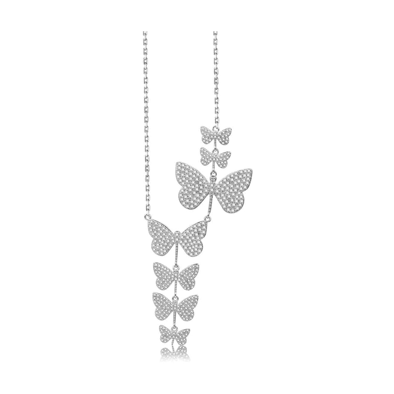 BELLA FLOATING BUTTERFLY NECKLACE