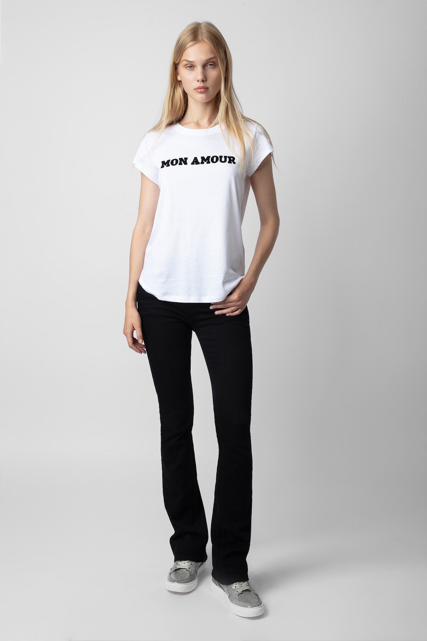 woop mon amour t-shirt - blanc