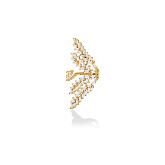 LEAF RING, GOLD