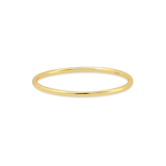 ONE LINE RING, GOLD